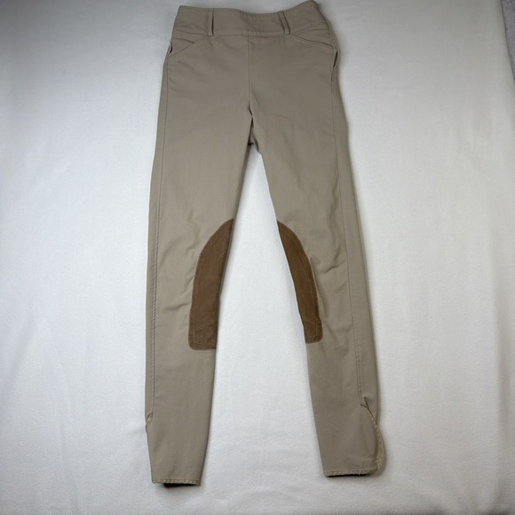 The Tailored Sportsman Pants - The Tailored Sportsman Trophy Hunter Breeches Women's 28 Long Tan Knee Patch
